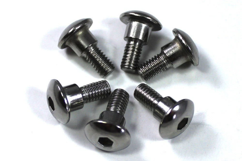6x mudguard shoulder bolts stainless for Suzuki GSX-R 600 750 1000 (2004–2005)