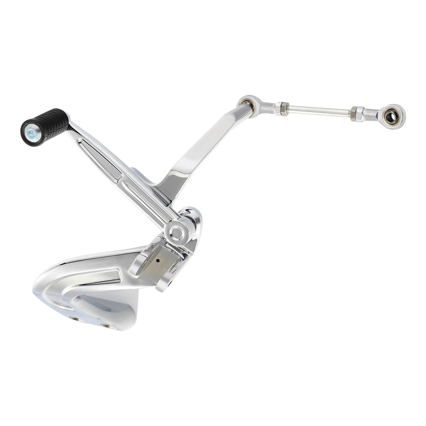 Chrome Mid Control Shift Side Set for Harley Sport Glide, Fat Bob, FXDR (18-25)