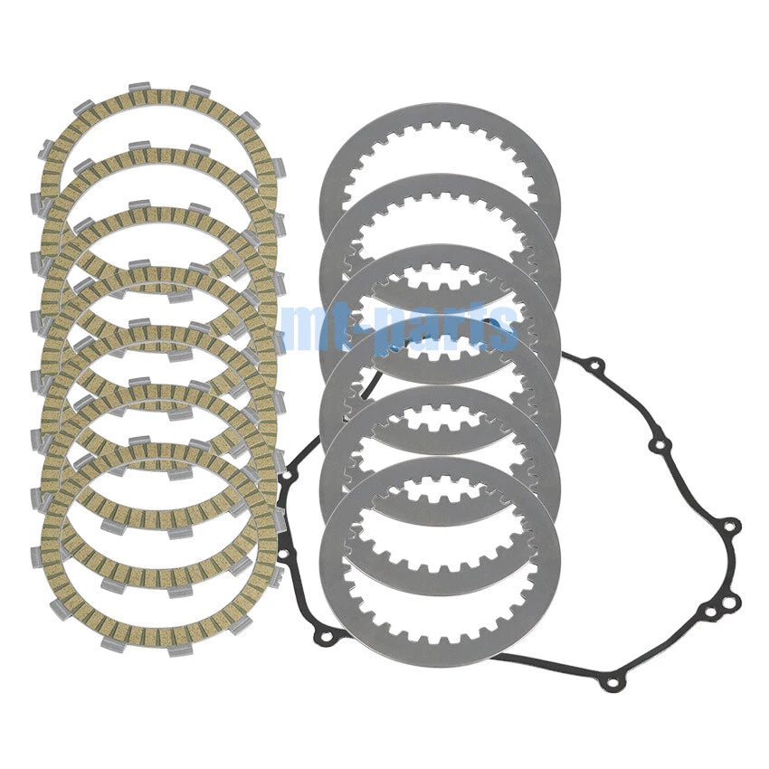 Clutch Friction Steel Plates Gasket for Yamaha MT-07 XSR700 (2016-2024)