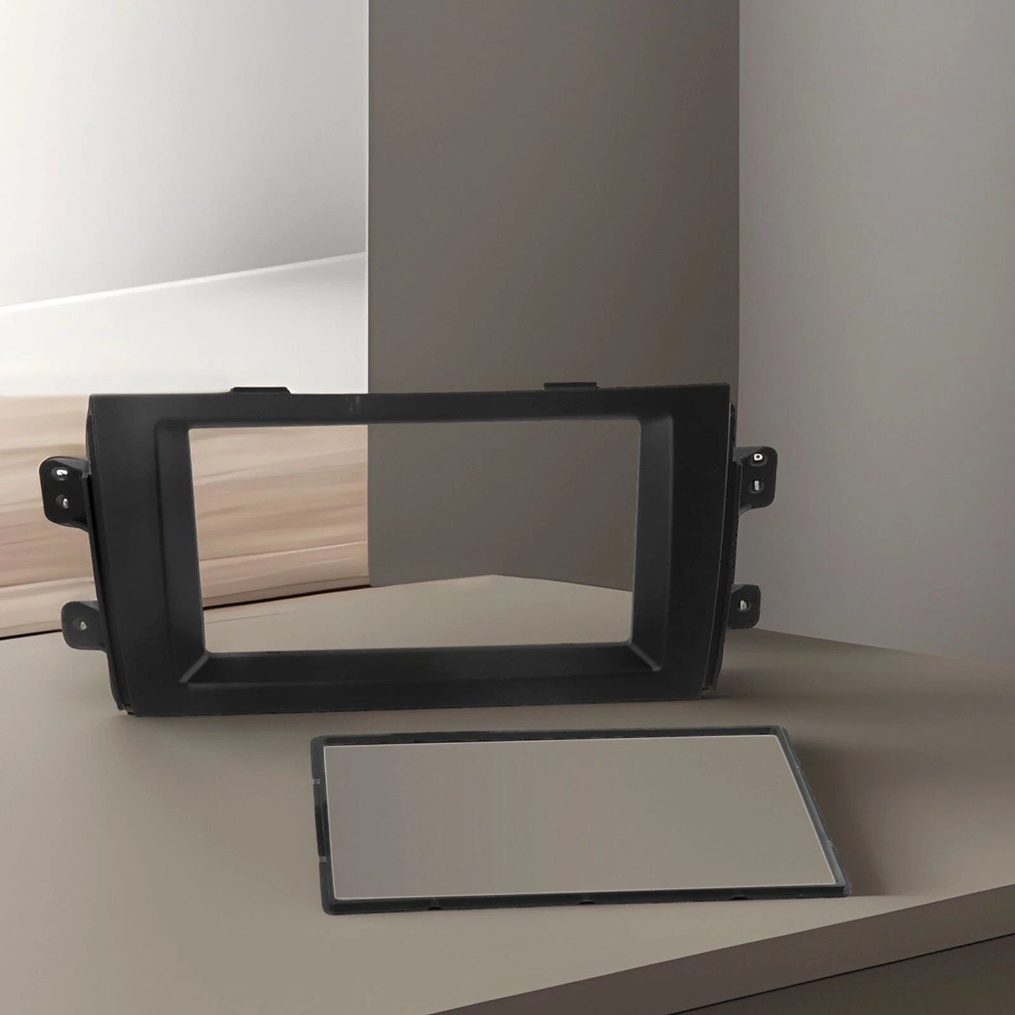 Black Double Din Dash for Suzuki SX4 (2007–2013)