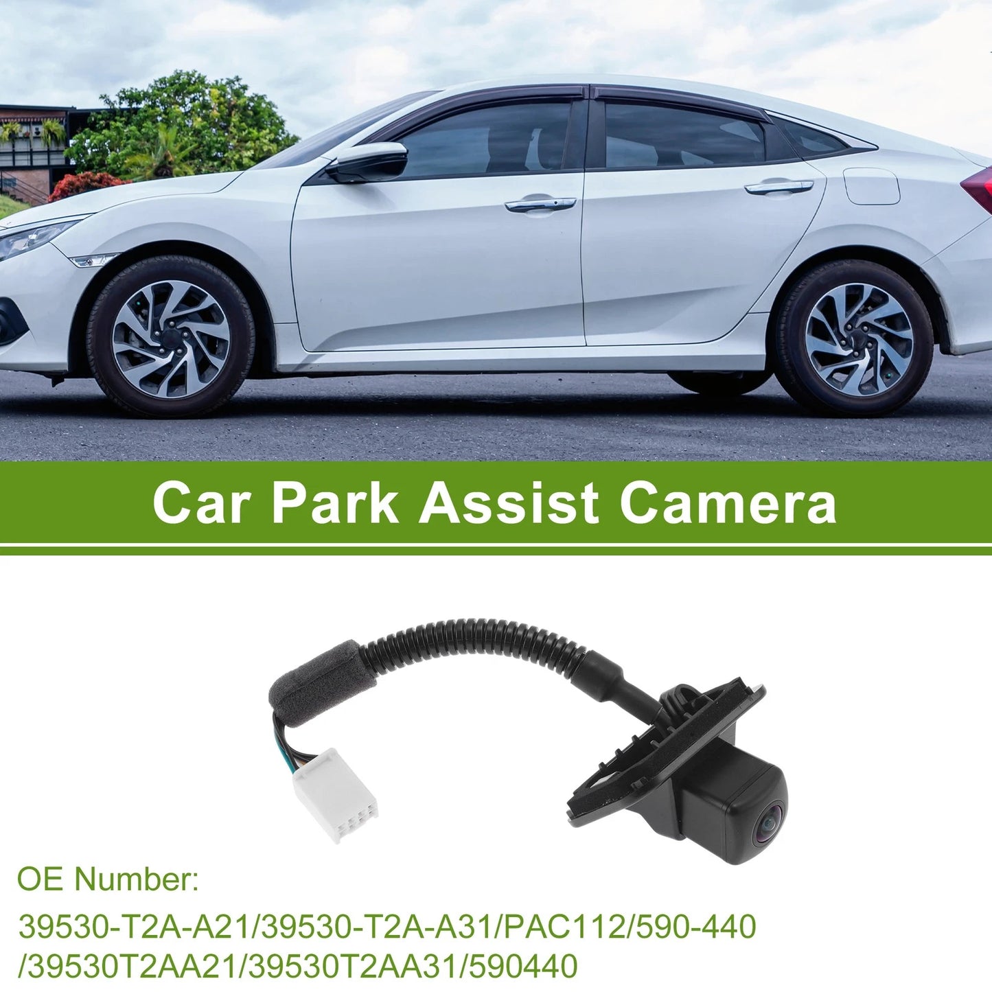 Rear View Backup Camera for Honda Accord Sedan EX-L (2014-2015)