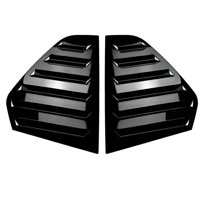 Rear Side Window Glass Louver Shutter Vent Cover for Golf Mk8 Hatchback (2021–24)
