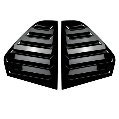 Rear Side Window Glass Louver Shutter Vent Cover for Golf Mk8 Hatchback (2021–24)
