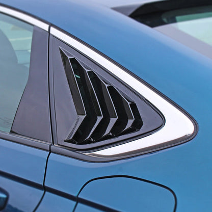 Side Window Louvers Scoop Shade Cover Vent Trim for 2023+ Honda Civic