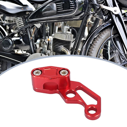 Front Brake Line Hose Clamp Red for Motorcycle