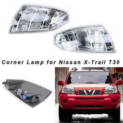 Front Corner Turn Light Lamp Pair for Nissan X-Trail T30 (2001-2007)