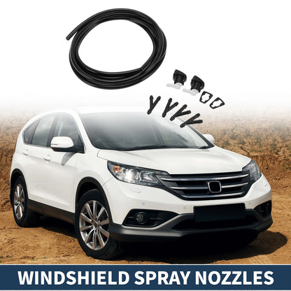 Front Windshield Washer Nozzles for Ford F-250 Super Duty (2017-2023)