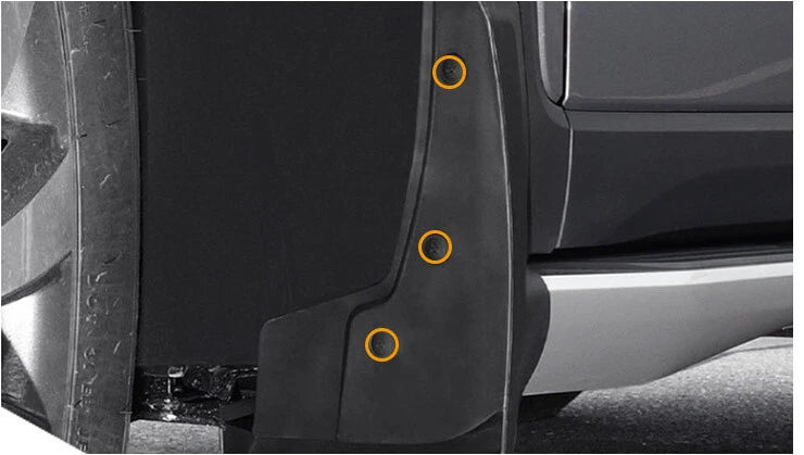4 x Front Rear Splash Fender Guards Mud Flaps for Toyota 4Runner (2010–2021)