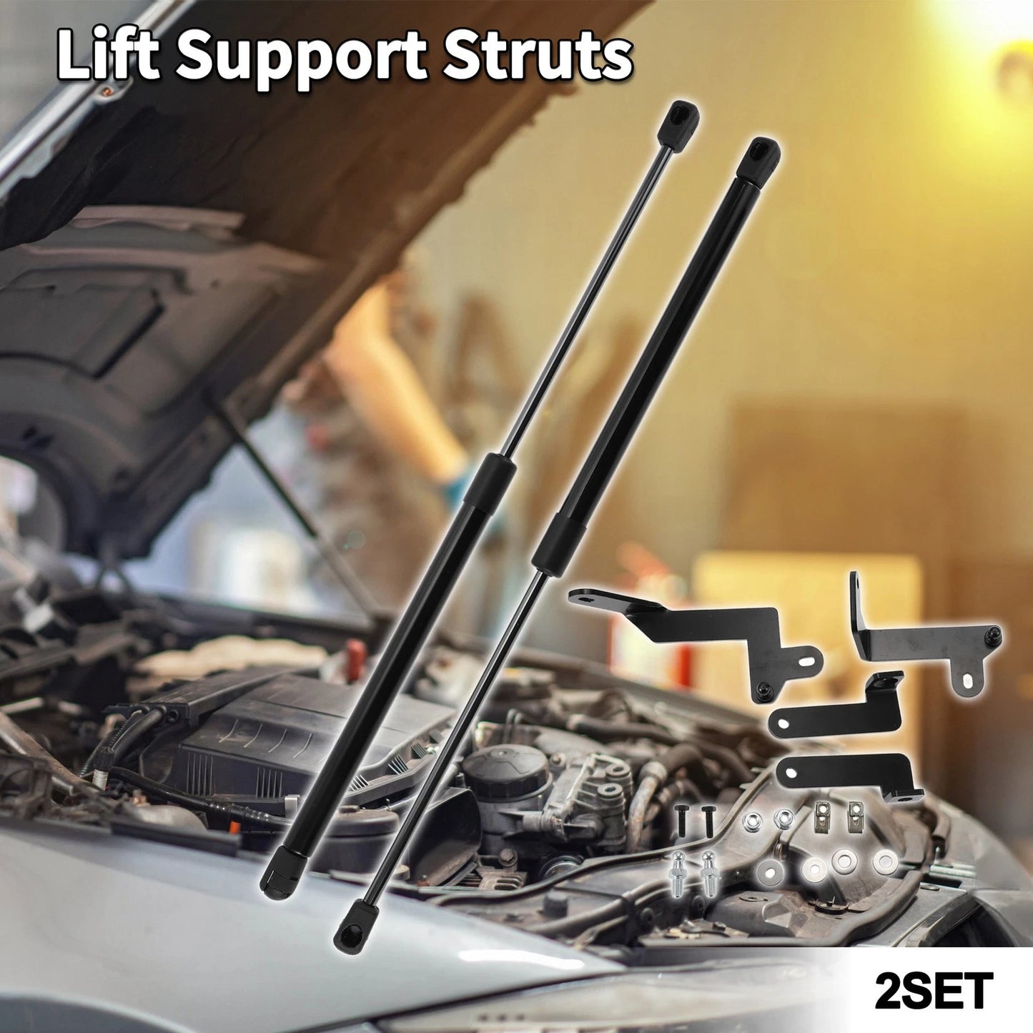 Hood Lift Supports Struts Gas Spring for Hyundai Tucson (2022-2024)
