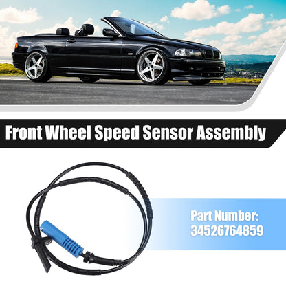 ABS Wheel Speed Sensor Rear Left & Right for BMW 328i Base 3.0L L6