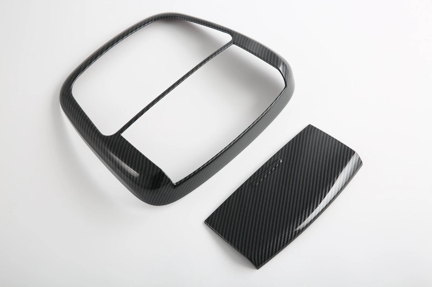 Carbon Fiber Front Reading Light Cover Trim for Dodge Charger (2016-2021)