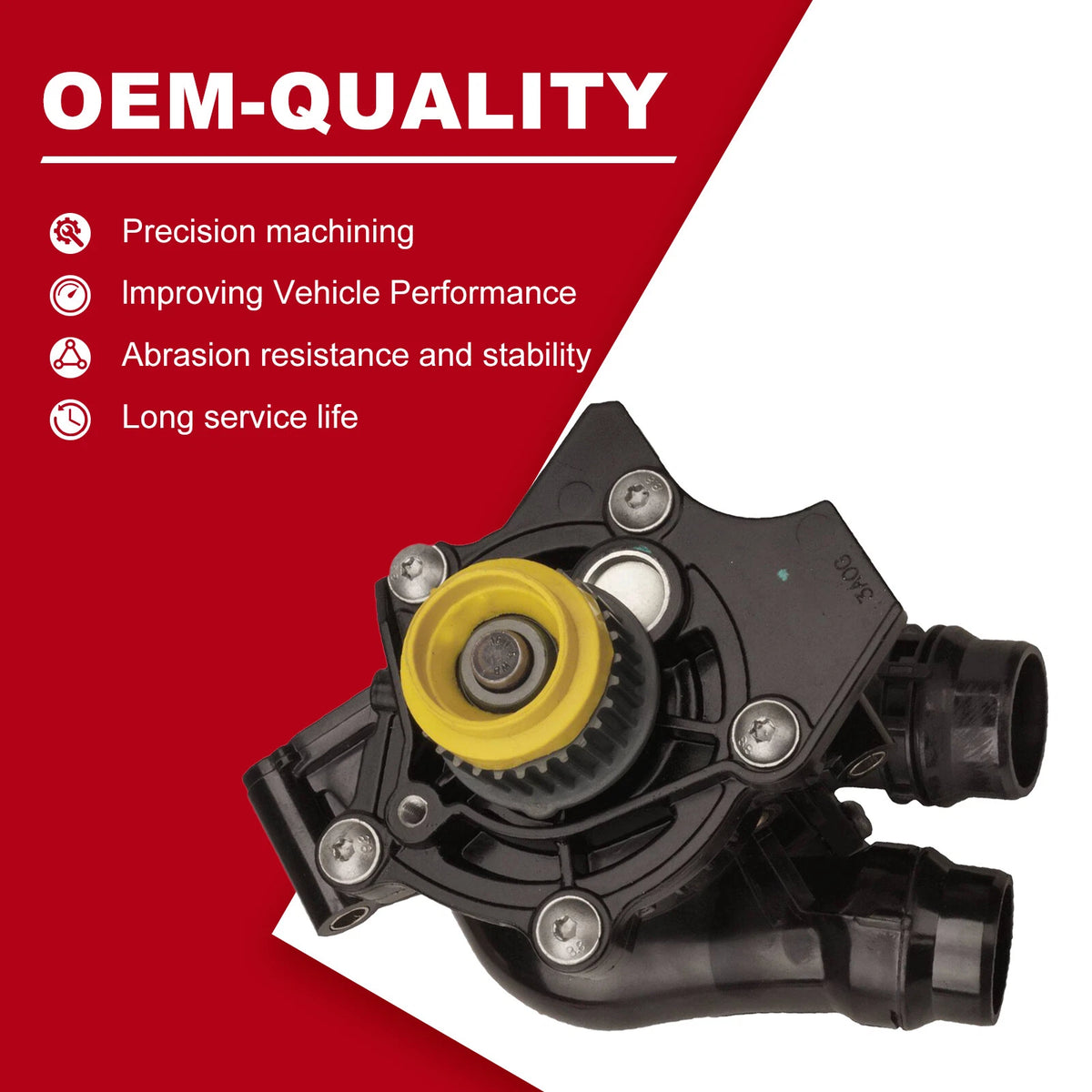 Water Pump for Audi A3 A4 A5 Q5 TT VW Golf 1.8 2.0 TFSI (2006-2020)
