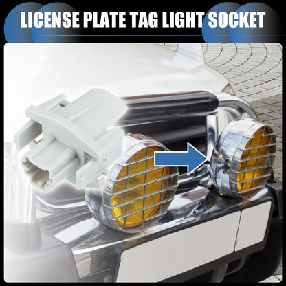 License Plate Tag Light Socket for Honda Civic (2016-2023)