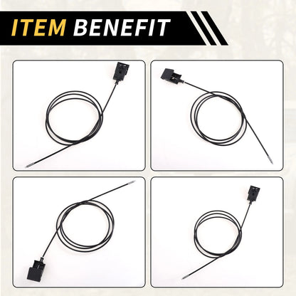 Bonnet Latch Release Cable for Toyota Tundra, Sequoia (2007-2021)