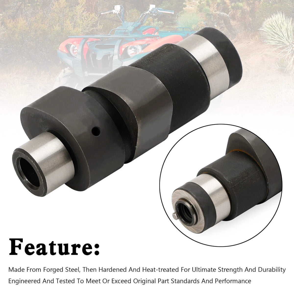 Nockenwellenbaugruppe for Yamaha Big Bear Bruin Kodiak Raptor Warrior (2000-2006)