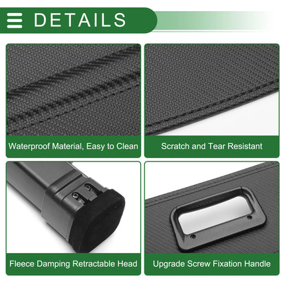 Car Trunk Retractable Cargo Cover for Mercedes-Benz GLS (2022-2025) Black