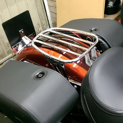 Chrome Luggage Rack for Harley Softail Slim Street Bob FXBBS (2018-2025)
