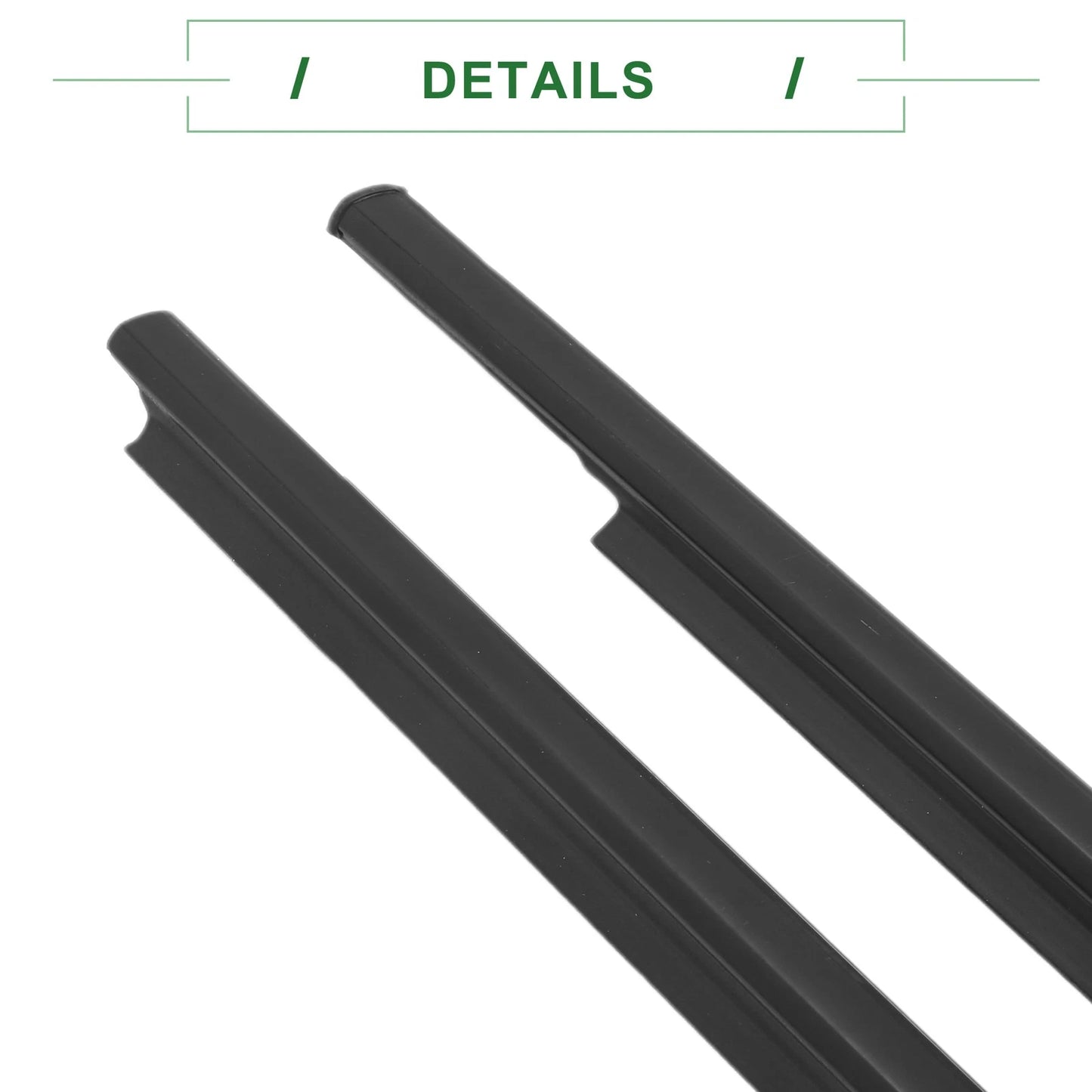 Front Left Right Weatherstrip Window Seal for Toyota Yaris (2006-2011)