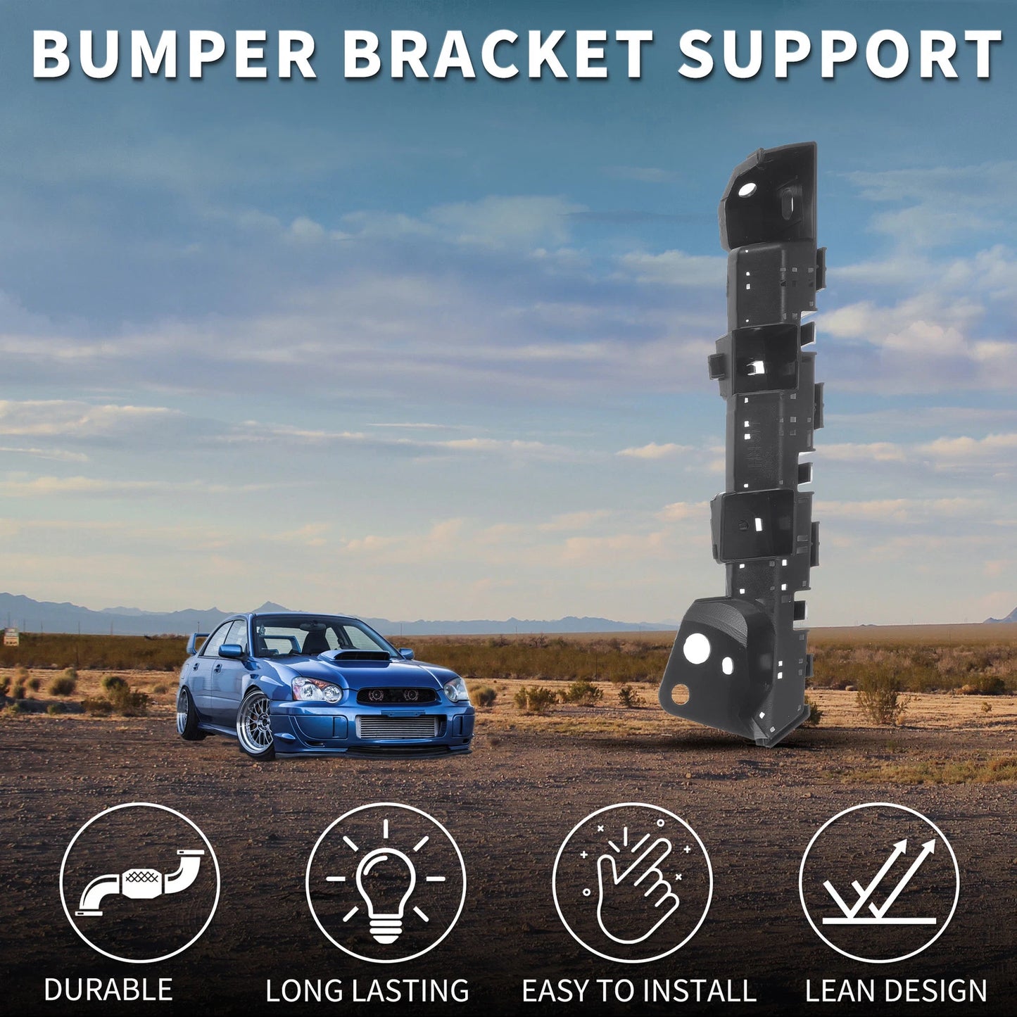 Right Front Bumper Retainer Bracket for Subaru WRX (2015-2021)