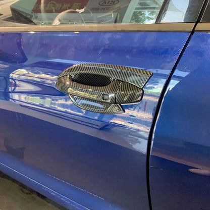 Carbon Fiber Door Handle Bowl Cover Trim for Kia K5 Optima (2020-2021)