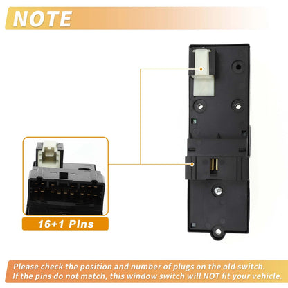Power Window Switch for Honda Civic (1996-2000)