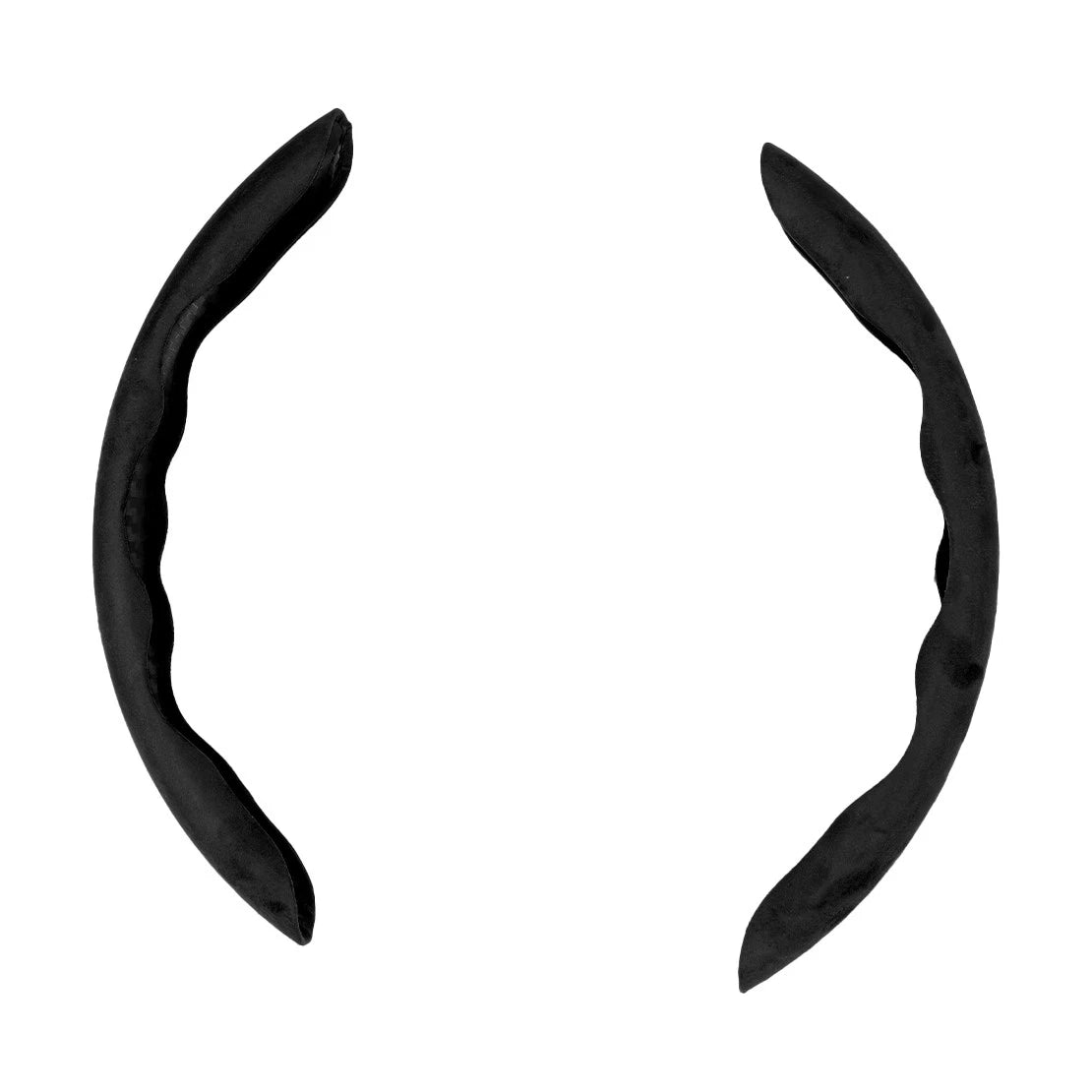 38cm Anti-Slip Steering Wheel Cover for Universal Car Black