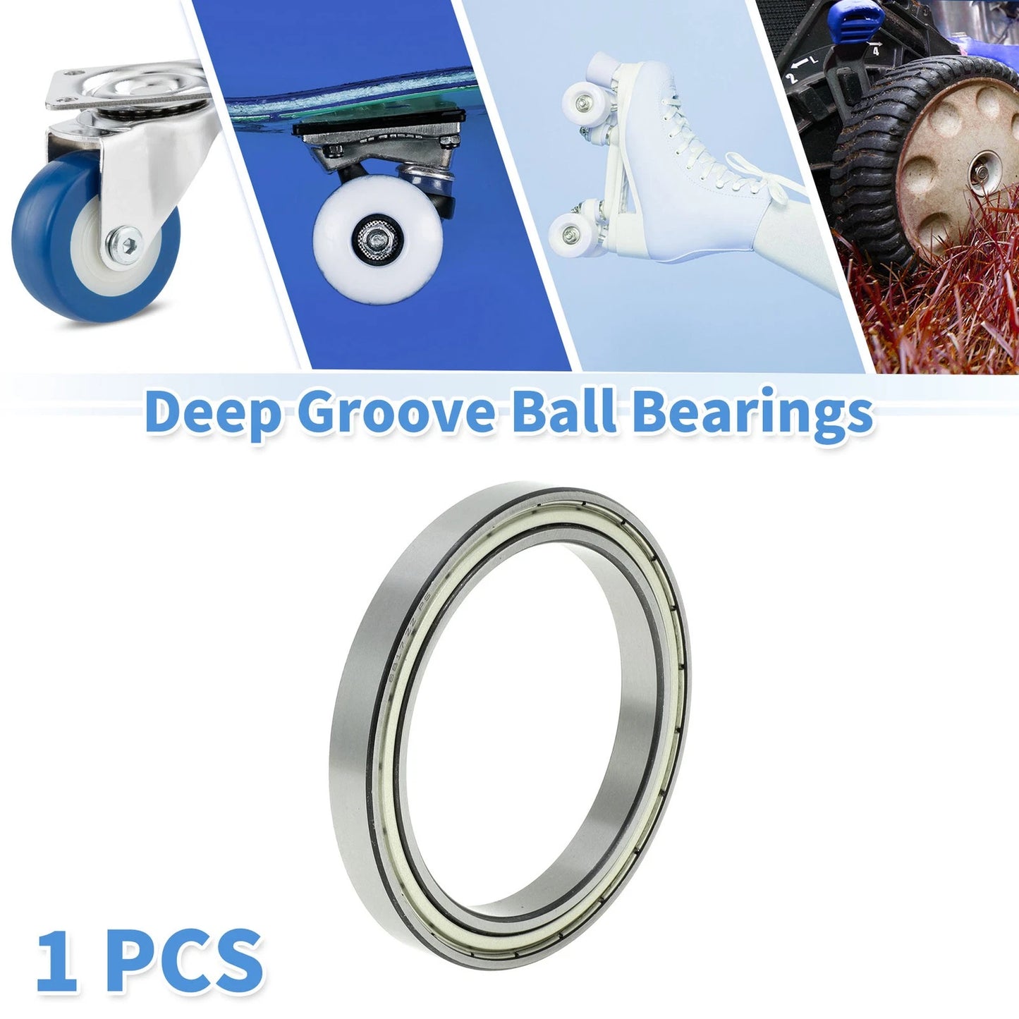 Deep Groove Ball Bearings 85x110x13mm 1 Pc for Scooter Skateboard Wheel