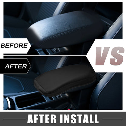 Center Console Cover Pad for Chevrolet Blazer faux leather neoprene black