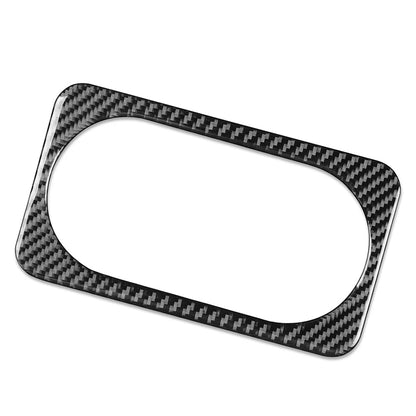Black Rear Water Cup Holder Frame Cover Trim for Kia Forte Cerato K3 (2019-2023)