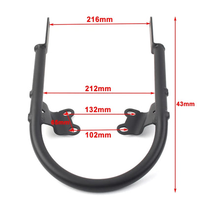 Rear Passenger Grab Rail & Rack Mount for Street Scrambler, Street Twin (2016-21)
