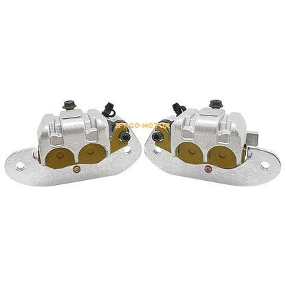 2x Rear Left Right Brake Caliper & Pads for Yamaha Viking 700 (2014–2022)