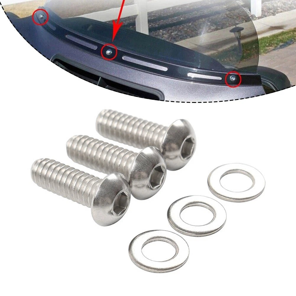 Fairing Windshield Trim Torx Bolt Kit for Harley Touring Electra Glide (1994-2013)