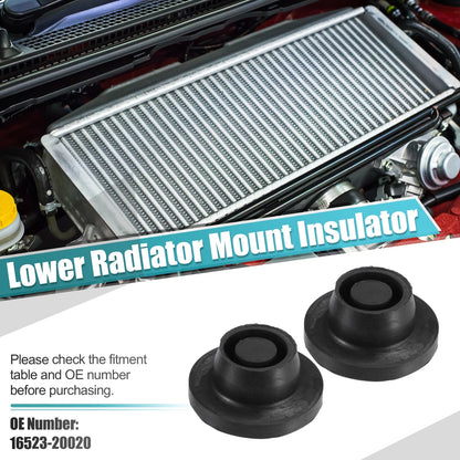 2 x Upper Radiator Mount Insulator for Toyota Camry (2007–2011)
