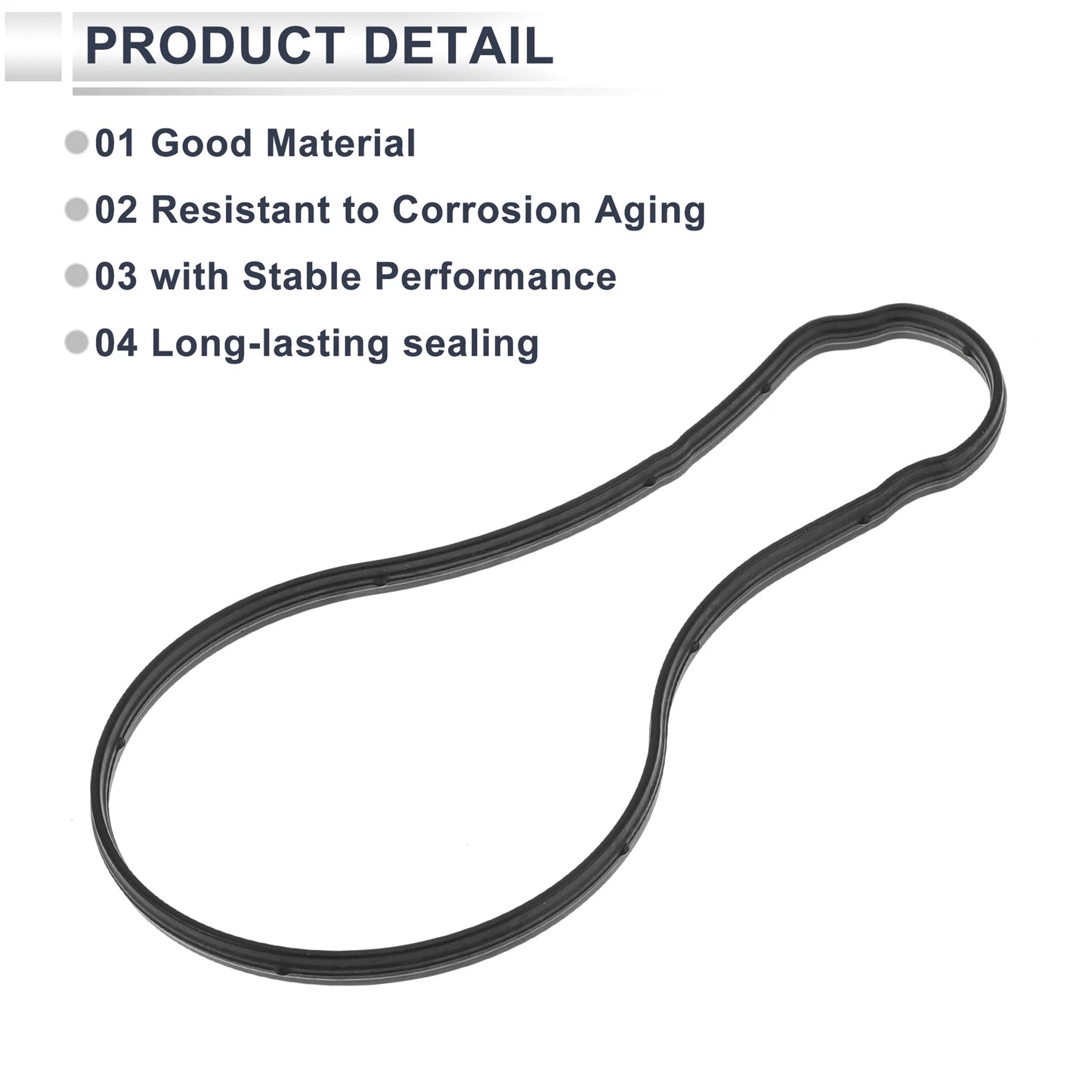 Water Pump Gasket for Chevrolet Sail3 Rubber 1Pc Engine
