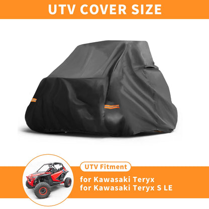 Waterproof UTV Cover / Side by Side / Cover for Kawasaki Teryx S LE 2 Seater
