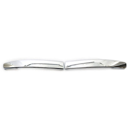 Chrome Front Bumper Moulding Trim Covers  for FIAT 500 (2007-2015)