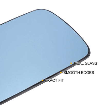 Left Side Blue Heated Mirror Glass for BMW 3 Series E30 E36 (1982-1999)