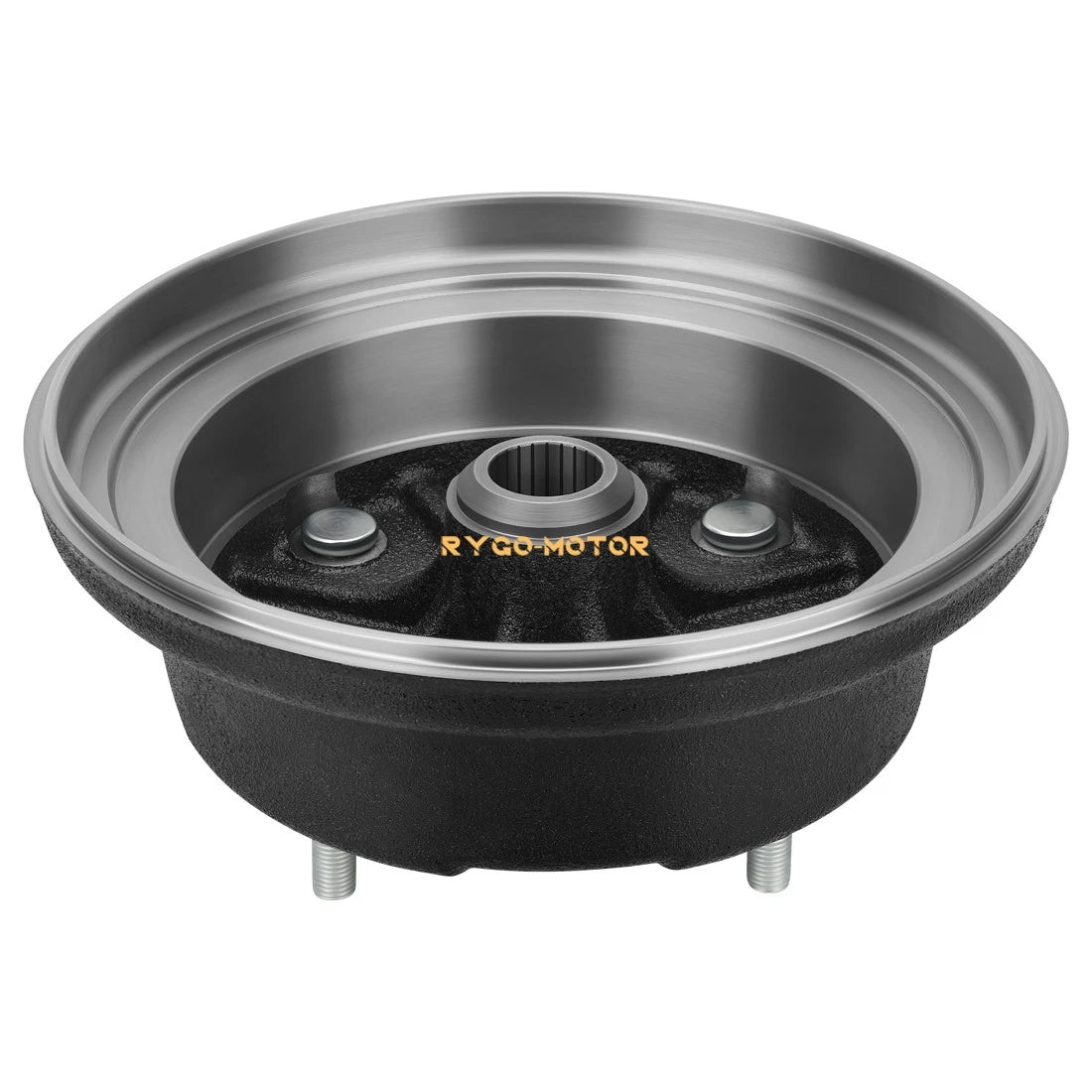 2 x Front Brake Drum W/Bolts & Shoes for Kawasaki Mule 600 610 SX