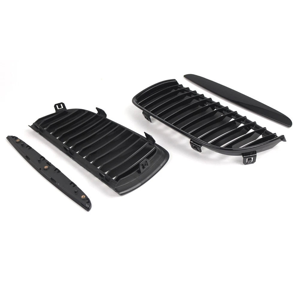 Gloss Black Front Grille for BMW 3 Series E90 E91 (2005–2008)