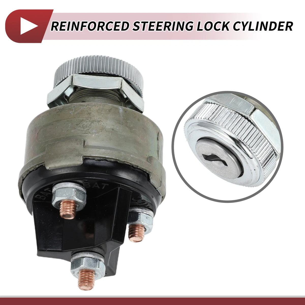Ignition Lock Cylinder for Jeep Wagoneer CJ5 CJ3 CJ6 (1963-1983)