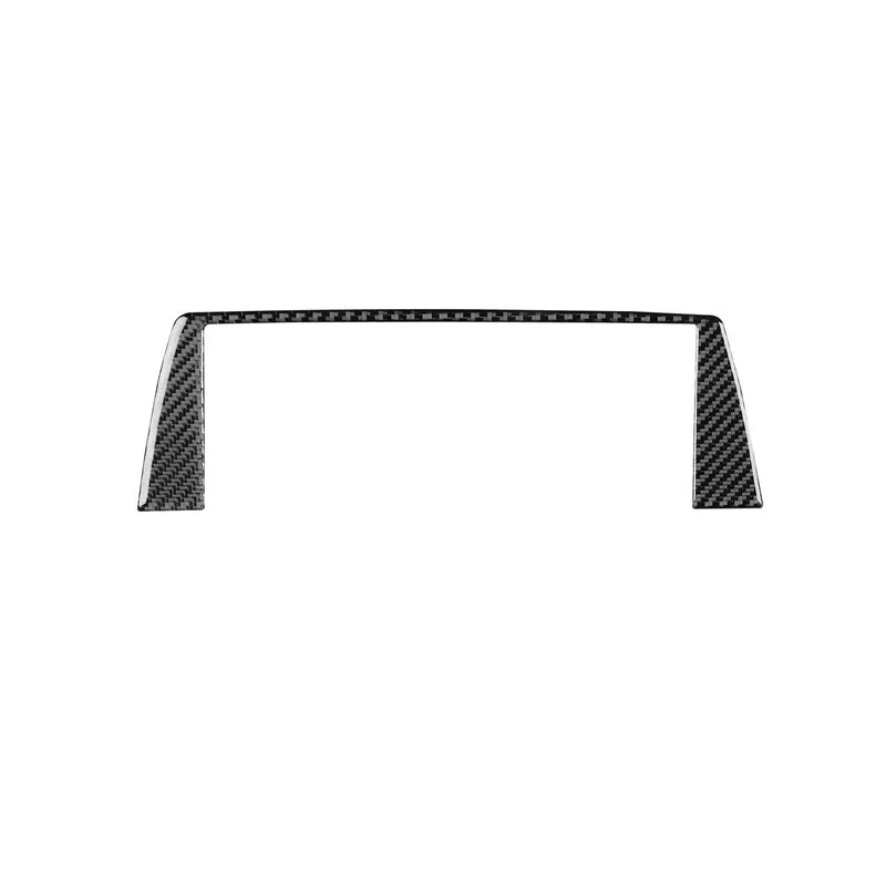 Soft Carbon Fiber Console Nav Display Frame Trim for BMW 7 Series G11 2016-2022
