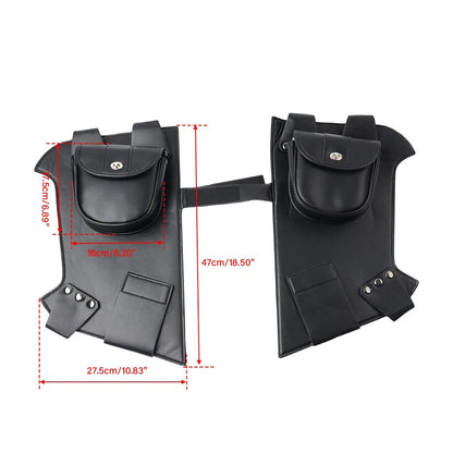 Soft Lowers Chaps Leg Warmers for Harley Electra Glide FLHT FLHS (1997-2009)