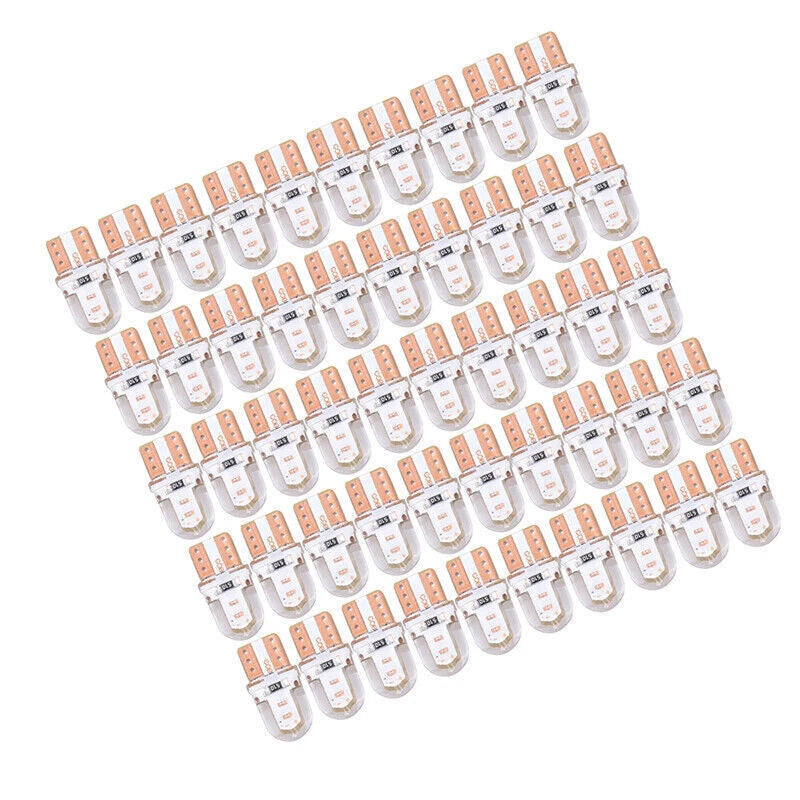 T10 194 168 W5W COB 4 SMD LED License Light Bulbs
