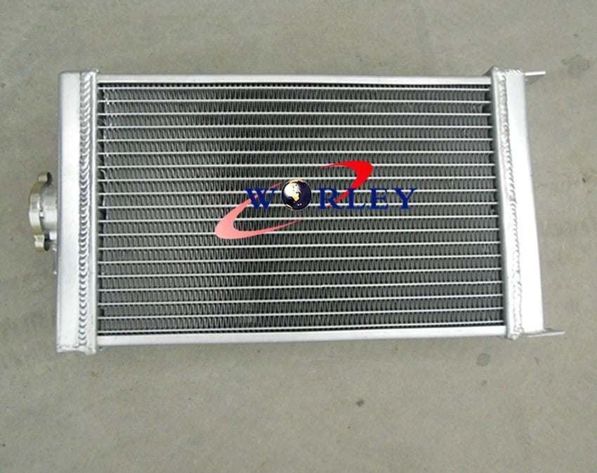 Aluminum Radiator & Fan for GAS Shifter Kart, Go Kart (3 Row)