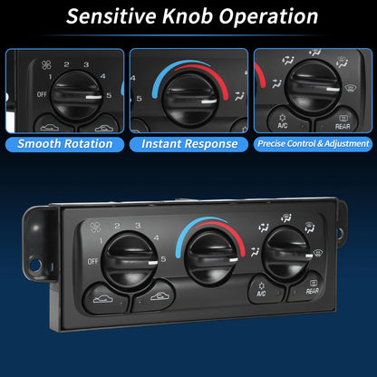 A/C Heater Climate Control Module Panel for Chevrolet Malibu (1997-2005)