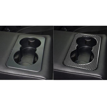 Soft Carbon Fiber Console Gear Shift Panel Cover Trim for Jaguar F-pace X761