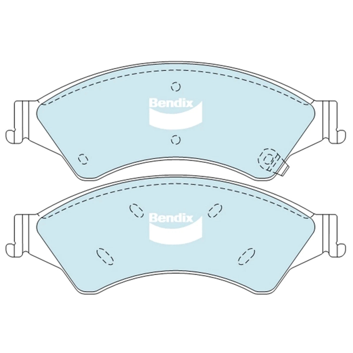 2x Front Disc Brake Rotors + 4WD Pads for Mazda BT-50 (2011 - 2019)