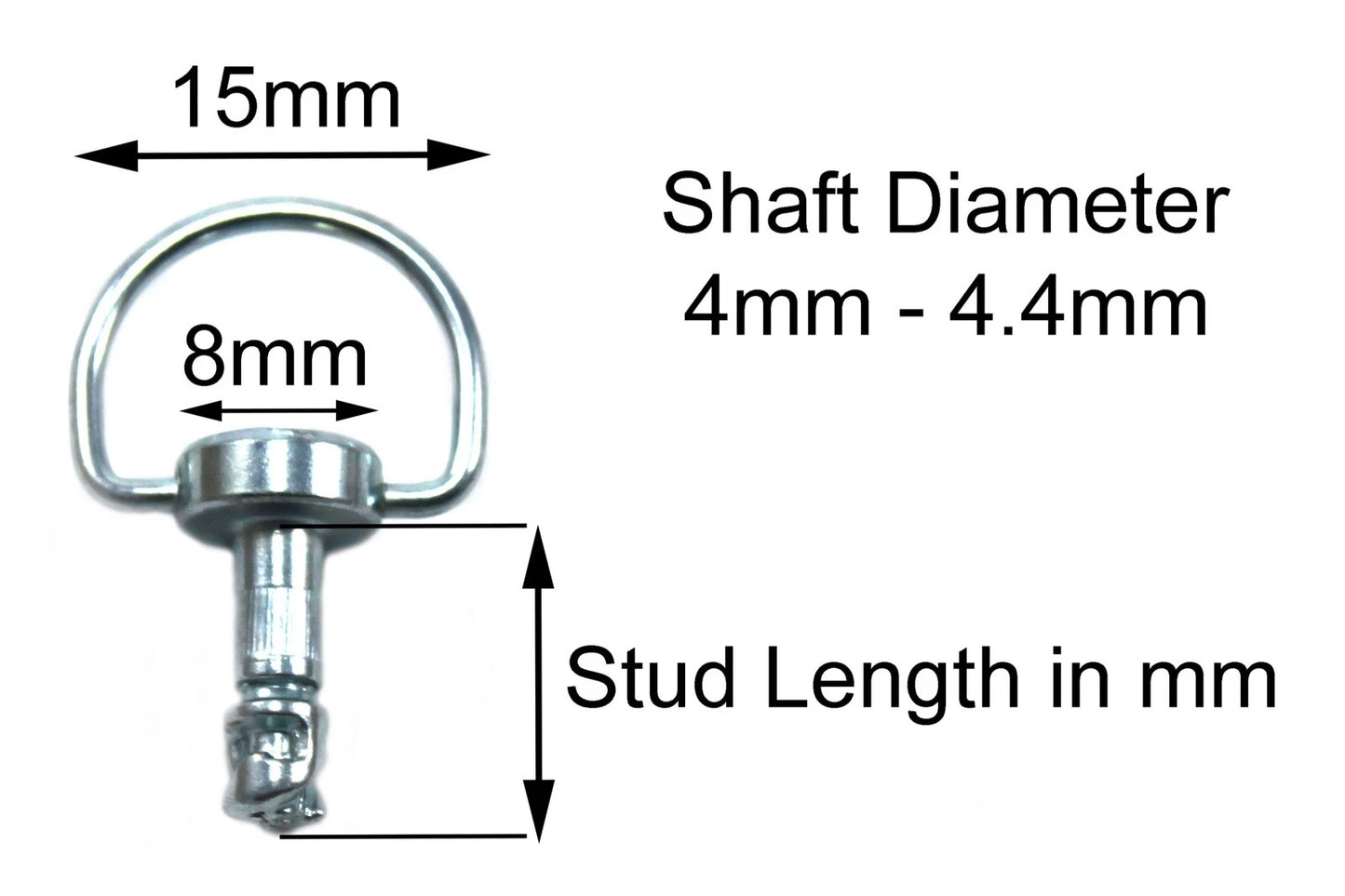 D Ring Fasteners Small for Aprilia RSV Fairing