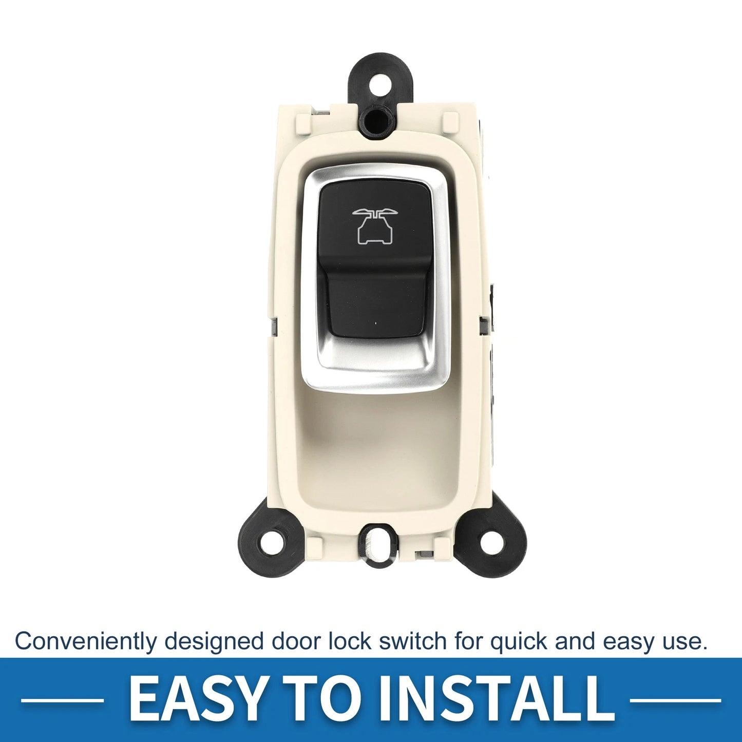 Door Lock Switch for Tesla X Front Driver Beige (2015-2017)