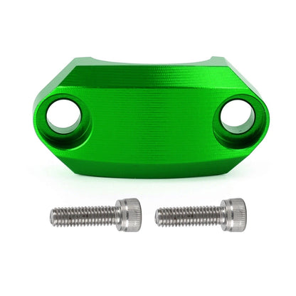 22mm CNC Clamp Handlebar Bracket Green for Kawasaki F2